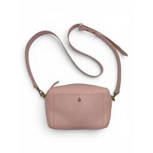 MADEWELL Blush Pink Transport Camera Bag Original Leather Strap